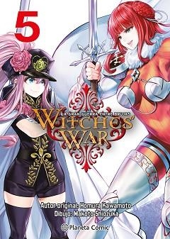 WITCHES WAR.LA GRAN GUERRA ENTRE BRUJAS Nº 05 | 9788411617048 | KAWAMOTO, HOMURA/SHIOZUKA, MAKOTO | Llibreria Geli - Llibreria Online de Girona - Comprar llibres en català i castellà