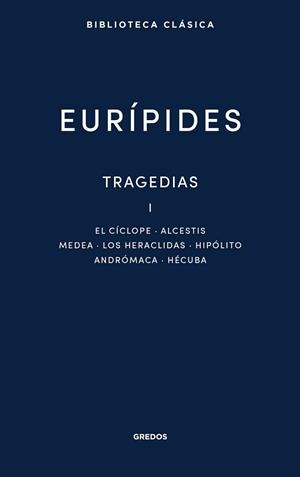 TRAGEDIAS-1(EURÍPIDES) | 9788424999728 | EURÍPIDES | Llibreria Geli - Llibreria Online de Girona - Comprar llibres en català i castellà
