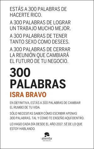 300 PALABRAS | 9788413443867 | BRAVO, ISRA | Llibreria Geli - Llibreria Online de Girona - Comprar llibres en català i castellà
