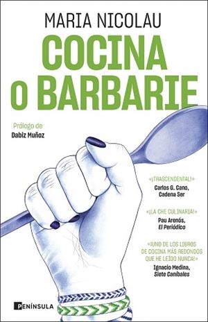 COCINA O BARBARIE | 9788411003315 | NICOLAU, MARIA | Libreria Geli - Librería Online de Girona - Comprar libros en catalán y castellano