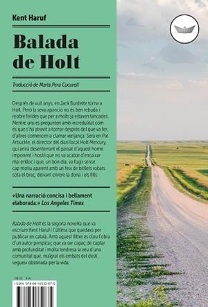 LA BALADA DE HOLT (EDICIÓ EN CATALÀ) | 9788419332875 | HARUF, KENT | Llibreria Geli - Llibreria Online de Girona - Comprar llibres en català i castellà