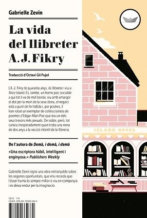 LA VIDA DEL LLIBRETER A.J. FIKRY | 9788419332882 | ZEVIN, GABRIELLE | Llibreria Geli - Llibreria Online de Girona - Comprar llibres en català i castellà