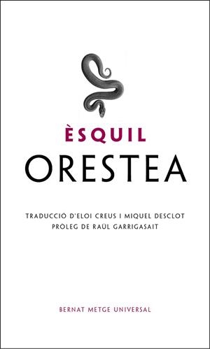 ORESTEA | 9788498594515 | ÈSQUIL | Llibreria Geli - Llibreria Online de Girona - Comprar llibres en català i castellà