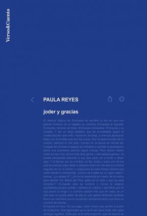 JODER Y GRACIAS | 9788403524866 | REYES, PAULA | Llibreria Geli - Llibreria Online de Girona - Comprar llibres en català i castellà