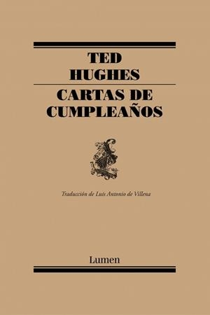 CARTAS DE CUMPLEAÑOS | 9788426409928 | HUGHES, TED | Llibreria Geli - Llibreria Online de Girona - Comprar llibres en català i castellà