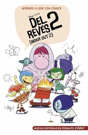 APRENDO A LEER CON CÓMICS DISNEY.DEL REVÉS 2 (INSIDE OUT 2) | 9788419487360 | Libreria Geli - Librería Online de Girona - Comprar libros en catalán y castellano