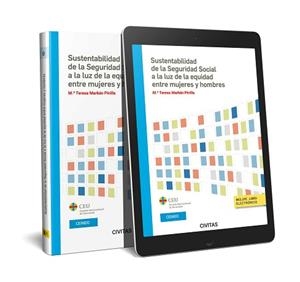 SUSTENTABILIDAD DEL SISTEMA DE SEGURIDAD SOCIAL A LA LUZ DE LA EQUIDAD ENTRE MUJERES Y HOMBRES | 9788411622677 | MARBÁN PINILLA, Mª TERESA | Llibreria Geli - Llibreria Online de Girona - Comprar llibres en català i castellà