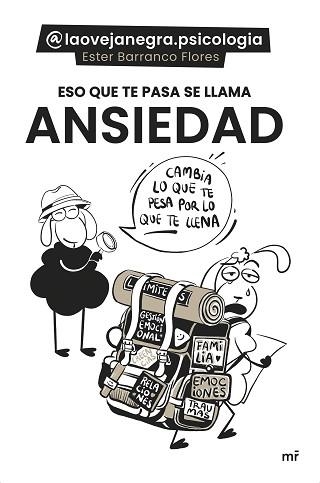 ESO QUE TE PASA SE LLAMA ANSIEDAD | 9788427053656 | ESTER BARRANCO FLORES (@LAOVEJANEGRA.PSICOLOGIA) | Libreria Geli - Librería Online de Girona - Comprar libros en catalán y castellano