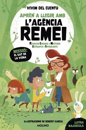 APRÈN A LLEGIR AMB L'AGÈNCIA REMEI.MISSIÓ EL GAT DE LA VENA (RESOLEM ENIGMES I MISTERIS ESTRANYS I INTRIGANTS) | 9788427247666 | VIVIM DEL CUENTU | Llibreria Geli - Llibreria Online de Girona - Comprar llibres en català i castellà