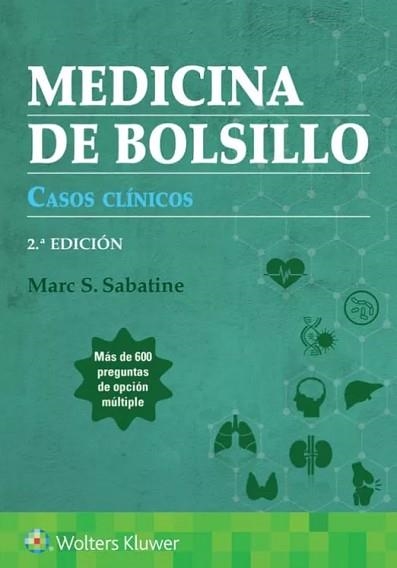 MEDICINA DE BOLSILLO.CASOS CLÍNICOS(2ª EDICIÓN 2025) | 9788410022775 | SABATINE,MARC S. | Llibreria Geli - Llibreria Online de Girona - Comprar llibres en català i castellà