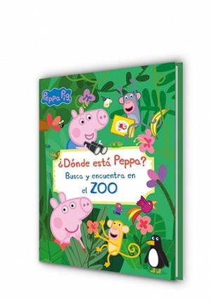 PEPPA PIG.LIBRO JUGUETE - ¿DÓNDE ESTÁ PEPPA? BUSCA Y ENCUENTRA EN EL ZOO | 9788448870348 | HASBRO | Libreria Geli - Librería Online de Girona - Comprar libros en catalán y castellano