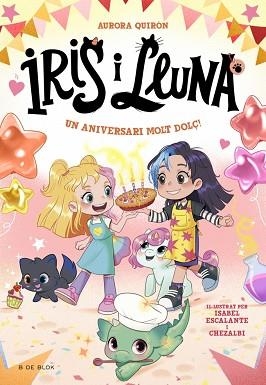 IRIS I LLUNA.CUIDADORES D'ANIMALETS MÀGICS-3.UN ANIVERSARI MOLT DOLÇ! | 9788410269705 | QUIRÓN, AURORA | Llibreria Geli - Llibreria Online de Girona - Comprar llibres en català i castellà