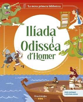 ILÍADA I ODISSEA D'HOMER | 9788413615370 | SOLÉ, JORDI/CAVALLONE, MARIA CECILIA | Llibreria Geli - Llibreria Online de Girona - Comprar llibres en català i castellà