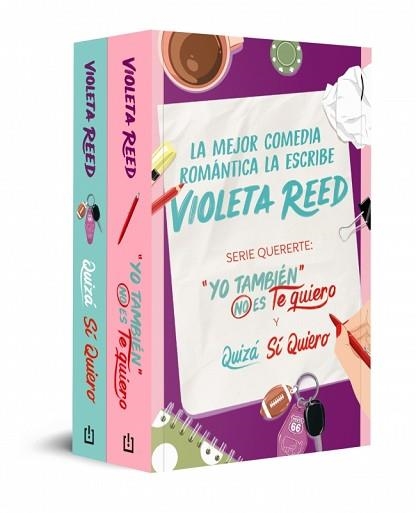QUERERTE(CONTIENE: YO TAMBIÉN NO ES TE QUIERO | QUIZÁ SÍ QUIERO) | 9788466381666 | REED, VIOLETA | Libreria Geli - Librería Online de Girona - Comprar libros en catalán y castellano