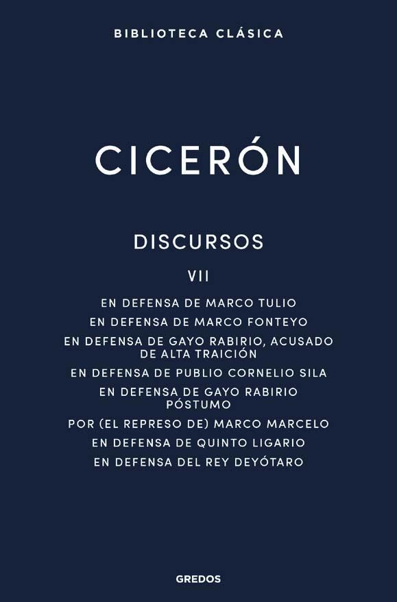 DISCURSOS VII | 9788424999049 | CICERÓN, MARCO TULIO | Libreria Geli - Librería Online de Girona - Comprar libros en catalán y castellano