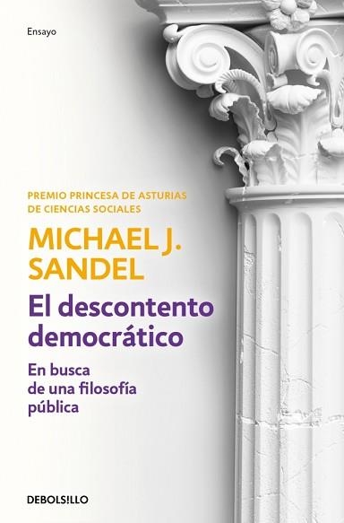 EL DESCONTENTO DEMOCRÁTICO | 9788466381116 | SANDEL, MICHAEL J. | Llibreria Geli - Llibreria Online de Girona - Comprar llibres en català i castellà