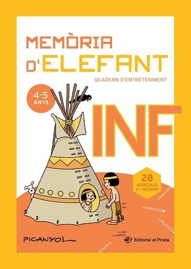 MEMÒRIA D'ELEFANT INFANTIL.QUADERN DE VACANCES | 9788419912343 | MARTÍNEZ PICANYOL, JOSEP LLUÍS | Llibreria Geli - Llibreria Online de Girona - Comprar llibres en català i castellà