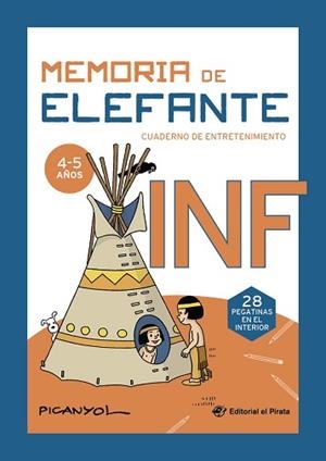 MEMORIA DE ELEFANTE INFANTIL.CUADERNO DE VACACIONES | 9788419898586 | MARTÍNEZ PICANYOL, JOSEP LLUÍS | Libreria Geli - Librería Online de Girona - Comprar libros en catalán y castellano