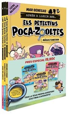 APRÈN A LLEGIR AMB ELS DETECTIUS POCA-ZOOLTES!  4,5 I 6(PACK) | 9791387782009 | BENEGAS, MAR | Libreria Geli - Librería Online de Girona - Comprar libros en catalán y castellano