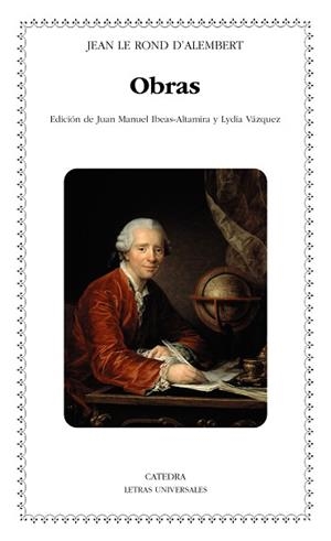 OBRAS(D'ALEMBERT) | 9788437649160 | D'ALEMBERT, JEAN LE ROND | Libreria Geli - Librería Online de Girona - Comprar libros en catalán y castellano