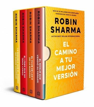 EL CAMINO A TU MEJOR VERSIÓN(ESTUCHE) | 9788466382267 | SHARMA, ROBIN | Libreria Geli - Librería Online de Girona - Comprar libros en catalán y castellano