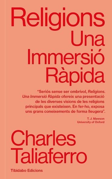 RELIGIONS.UNA IMMERSIÓ RÀPIDA | 9791387633103 | TALIAFERRO, CHARLES | Libreria Geli - Librería Online de Girona - Comprar libros en catalán y castellano