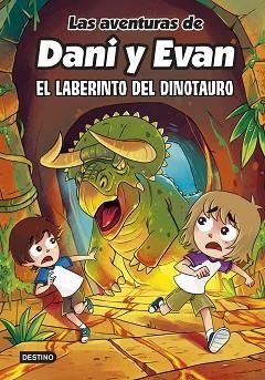 LAS AVENTURAS DE DANI Y EVAN-12.EL LABERINTO DEL DINOTAURO | 9788408304845 | LAS AVENTURAS DE DANI Y EVAN | Libreria Geli - Librería Online de Girona - Comprar libros en catalán y castellano