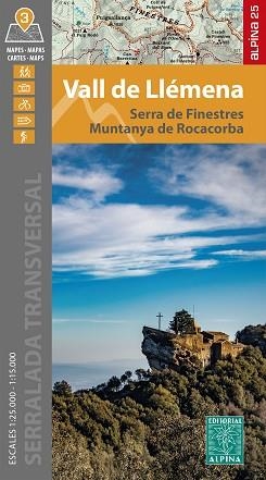 VALL DE LLÉMENA(ESCALA: 1: 25.000) | 9788470111198 | Llibreria Geli - Llibreria Online de Girona - Comprar llibres en català i castellà