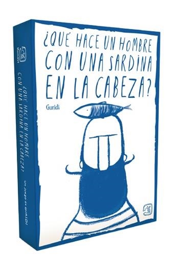 QUÉ HACE UN HOMBRE CON UNA SARDINA EN LA CABEZA? | 9788419223937 | GURIDI,RAUL NIETO | Libreria Geli - Librería Online de Girona - Comprar libros en catalán y castellano