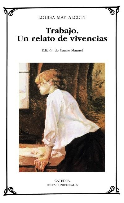 TRABAJO.UN RELATO DE VIVENCIAS | 9788437625805 | ALCOTT,LOUISA MAY | Libreria Geli - Librería Online de Girona - Comprar libros en catalán y castellano
