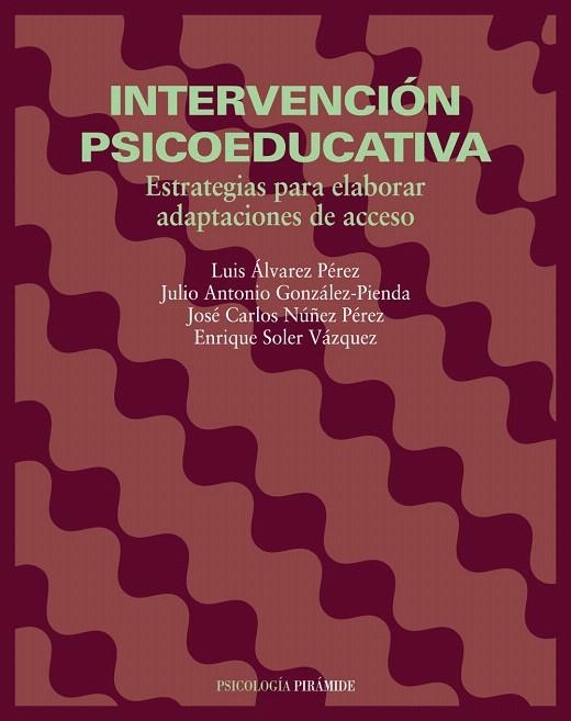 INTERVENCION PSICOEDUCATIVA.ESTRATEGIAS PARA ELABO | 9788436813388 | ALVAREZ PEREZ,L./GONZALEZ-PIENDA,J.A./.. | Libreria Geli - Librería Online de Girona - Comprar libros en catalán y castellano