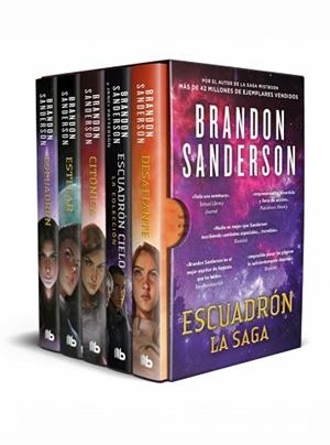 ESTUCHE ESCUADRÓN(CONTIENE ESCUADRÓN | ESTELAR | CITÓNICA | ESCUADRÓN CIELO) | 9788413149608 | SANDERSON, BRANDON | Libreria Geli - Librería Online de Girona - Comprar libros en catalán y castellano