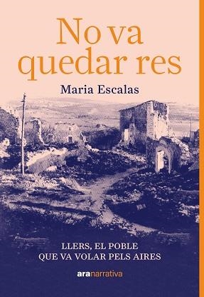 NO VA QUEDAR RES | 9788411731126 | ESCALAS BERNAT, MARIA | Llibreria Geli - Llibreria Online de Girona - Comprar llibres en català i castellà