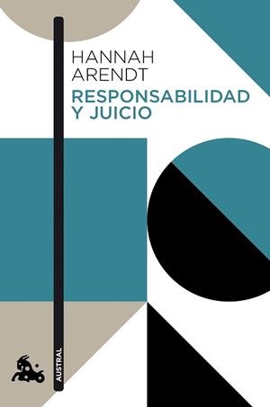 RESPONSABILIDAD Y JUICIO | 9788408308430 | ARENDT, HANNAH | Libreria Geli - Librería Online de Girona - Comprar libros en catalán y castellano