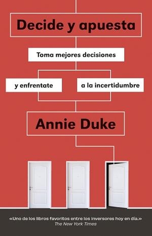 DECIDE Y APUESTA | 9788411004077 | DUKE, ANNIE | Llibreria Geli - Llibreria Online de Girona - Comprar llibres en català i castellà