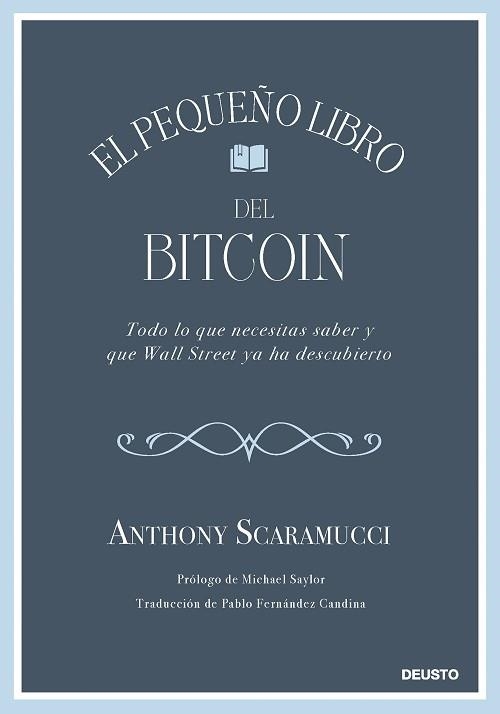 EL PEQUEÑO LIBRO DEL BITCOIN | 9788423439409 | SCARAMUCCI, ANTHONY | Llibreria Geli - Llibreria Online de Girona - Comprar llibres en català i castellà