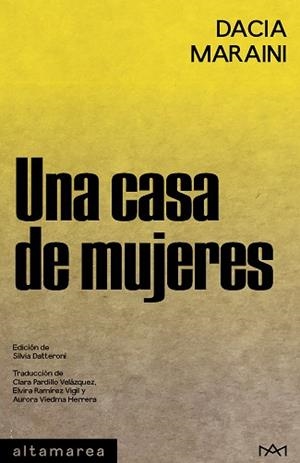 UNA CASA DE MUJERES | 9788410435803 | MARAINI, DACIA | Llibreria Geli - Llibreria Online de Girona - Comprar llibres en català i castellà