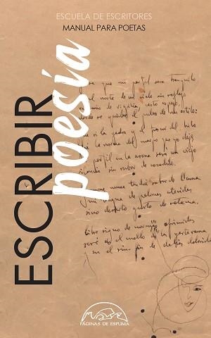 ESCRIBIR POESÍA | 9788483933701 | Llibreria Geli - Llibreria Online de Girona - Comprar llibres en català i castellà