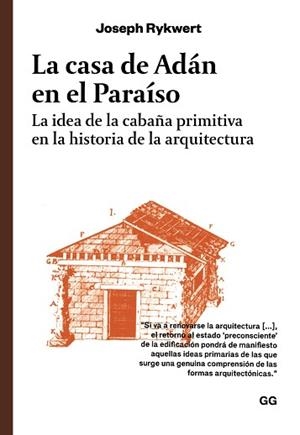 LA CASA DE ADÁN EN EL PARAÍSO | 9788425235993 | RYKWERT, JOSEPH | Llibreria Geli - Llibreria Online de Girona - Comprar llibres en català i castellà