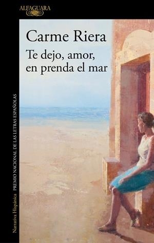 TE DEJO,AMOR,EN PRENDA EL MAR | 9788410496729 | RIERA, CARME | Llibreria Geli - Llibreria Online de Girona - Comprar llibres en català i castellà