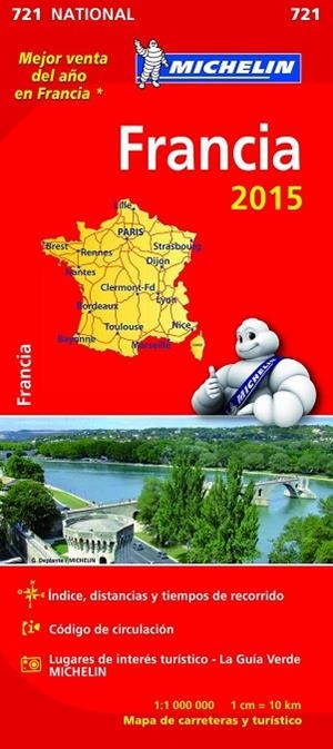 FRANCIA(MAPA.EDICION 2015) | 9782067199972 | Llibreria Geli - Llibreria Online de Girona - Comprar llibres en català i castellà