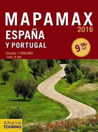 MAPAMAX 2016(ESPAÑA Y PORTUGAL) | 9788499358482 | A.A.V.V. | Llibreria Geli - Llibreria Online de Girona - Comprar llibres en català i castellà