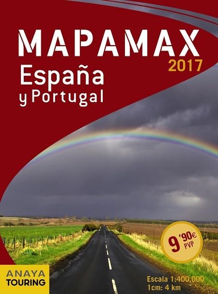 MAPAMAX 2017( ESPAÑA Y PORTUGAL) | 9788499359663 | ANAYA TOURING | Llibreria Geli - Llibreria Online de Girona - Comprar llibres en català i castellà
