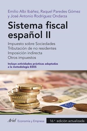 SISTEMA FISCAL ESPAÑOL-2(16ª EDICIÓN 2025) | 9788434439672 | Llibreria Geli - Llibreria Online de Girona - Comprar llibres en català i castellà