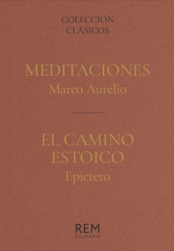 ESTUCHE COLECCIÓN CLÁSICOS(MEDITACIONES + EL CAMINO ESTOICO) | 9788410121454 | AURELIO, MARCO/EPICTETO | Llibreria Geli - Llibreria Online de Girona - Comprar llibres en català i castellà