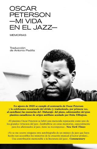 OSCAR PETERSON.MI VIDA EN EL JAZZ | 9788418404696 | PETERSON, OSCAR | Libreria Geli - Librería Online de Girona - Comprar libros en catalán y castellano