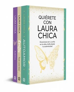QUIÉRETE CON LAURA CHICA(PACK CON AUTOAMOR/CONFÍA/TODO ESTÁ BIEN/AUTENTICA) | 9788466382618 | CHICA, LAURA | Llibreria Geli - Llibreria Online de Girona - Comprar llibres en català i castellà