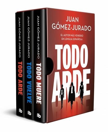 ESTUCHE TODO ARDE (TODO ARDE/TODO VUELVE/TODO MUERE) | 9791387652241 | GÓMEZ-JURADO, JUAN | Llibreria Geli - Llibreria Online de Girona - Comprar llibres en català i castellà
