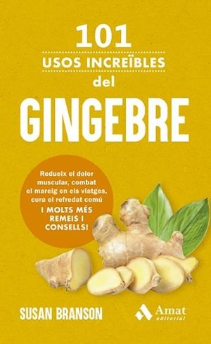 101 USOS INCREÏBLES DEL GINGEBRE | 9788419870841 | BRANSON, SUSAN | Libreria Geli - Librería Online de Girona - Comprar libros en catalán y castellano