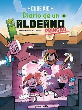 MINECRAFT.DIARIO DE UN ALDEANO PRINGAO.CÓMIC 11 | 9788408308997 | CUBE KID | Llibreria Geli - Llibreria Online de Girona - Comprar llibres en català i castellà